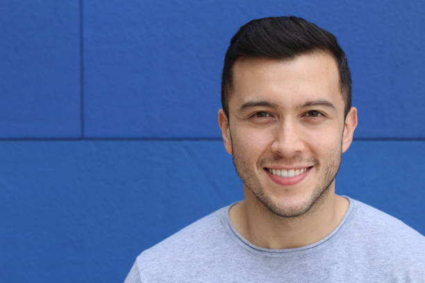istock Suave male smiling portrait isolated 844456100
