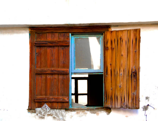 istock An Old Window In A Village 844458424