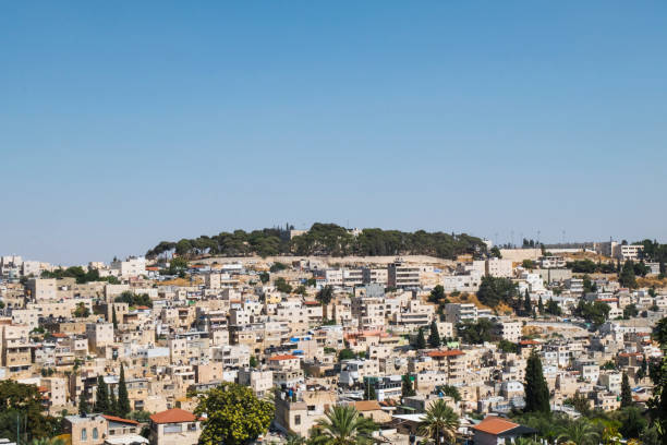 istock Residential buildings of New Jerusalem (Israel, Jerusalem) 844459334