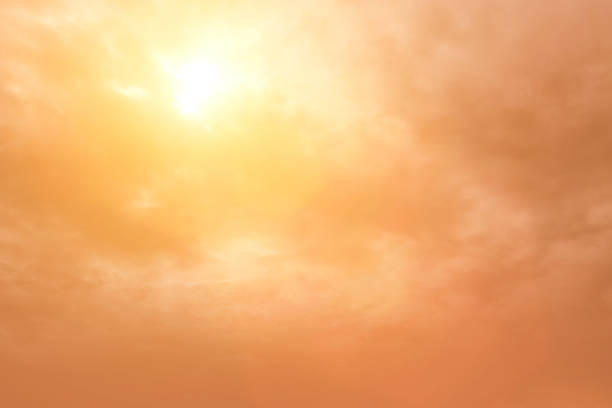 istock Beautiful light from the nature at sunset every day. 844470960