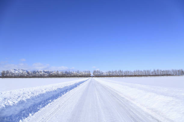 One of the winter road