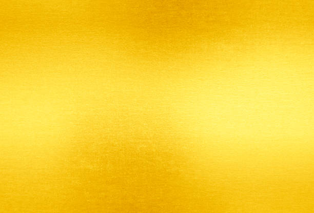 istock Shiny yellow leaf gold foil texture 844496926