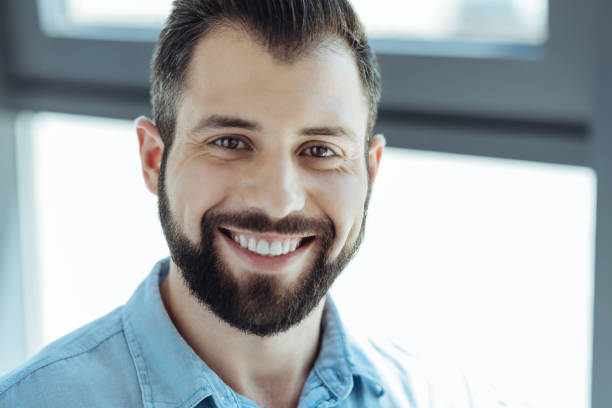 istock Portrait of a handsome young bearded man 844503938