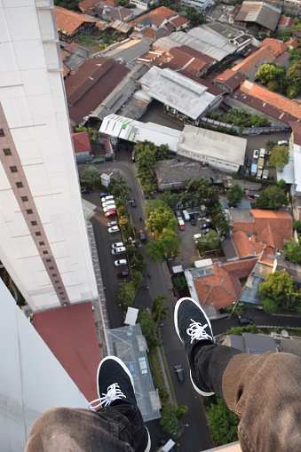 Sitting on the Roof over Jakarta