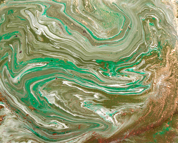 istock Marbled abstract background. Liquid marble pattern. Colorful marble backdrop. Golden glitter texture. 844524902