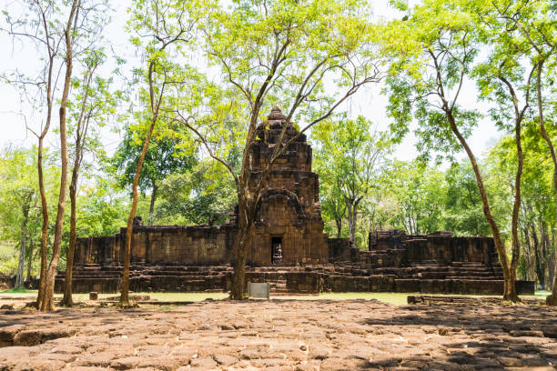 Muang Sing Historical Park stock photo