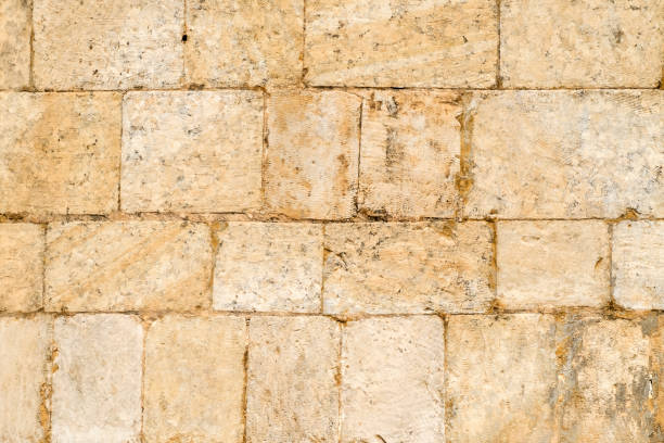 istock The surface of the building wall from blocks in old Jerusalem 844536052