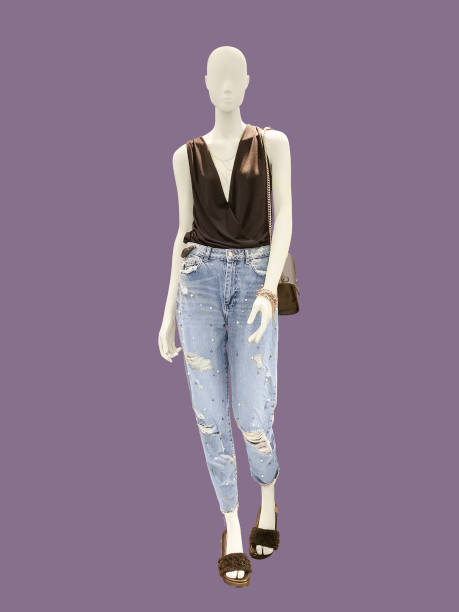 istock Full-length female mannequin 844536124