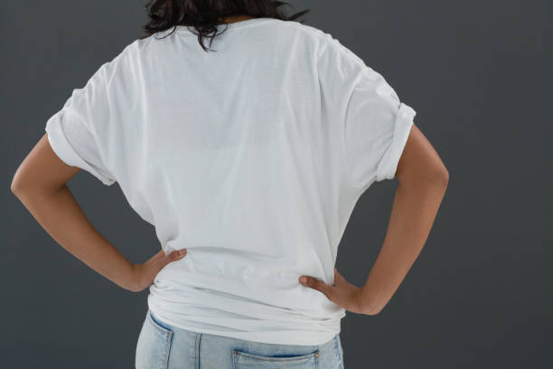 istock Mid section of woman with hands on hip 844540616