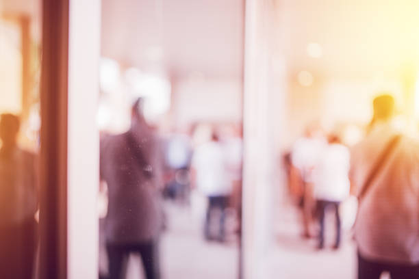 istock Abstract blur business and entrepreneurship background 844543706