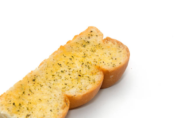 istock garlic and herb bread isolated on white background 844569676