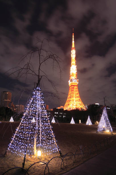 istock Night view of Tokyo Tower 844571968