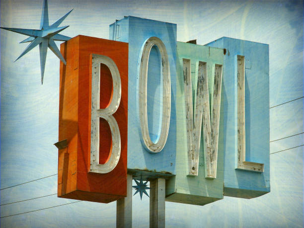 istock old bowling alley sign 844577660