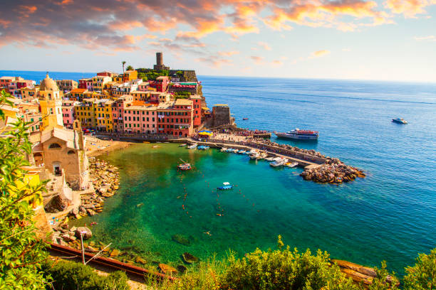 istock Beautiful view of Vernazza 844605586