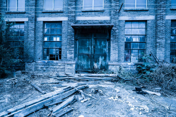 istock old factory buildings destroyed 844612558