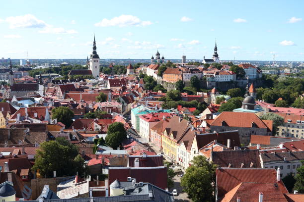istock Tallinn city skyline 844615914