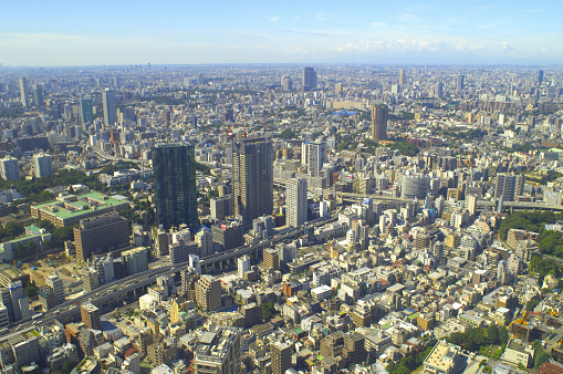 Tokyo metropolitan landscape