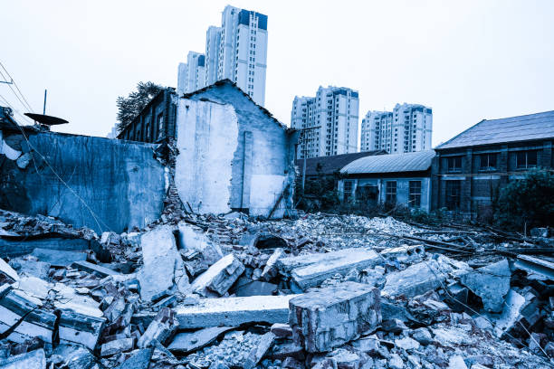 istock old factory buildings destroyed 844627890