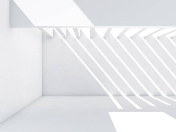 istock Pattern of lights over the walls and floor 844636834