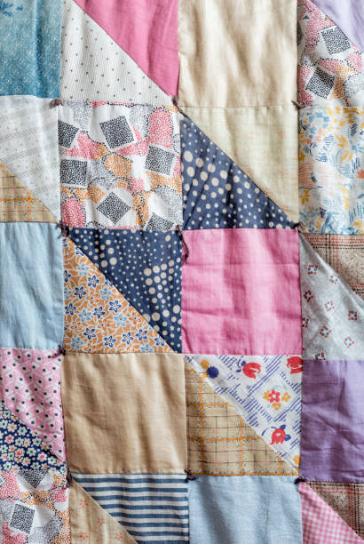 istock Antique Quilt Background 844637296