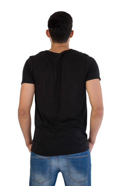 istock Rear view of man standing with hands in pocket 844638172