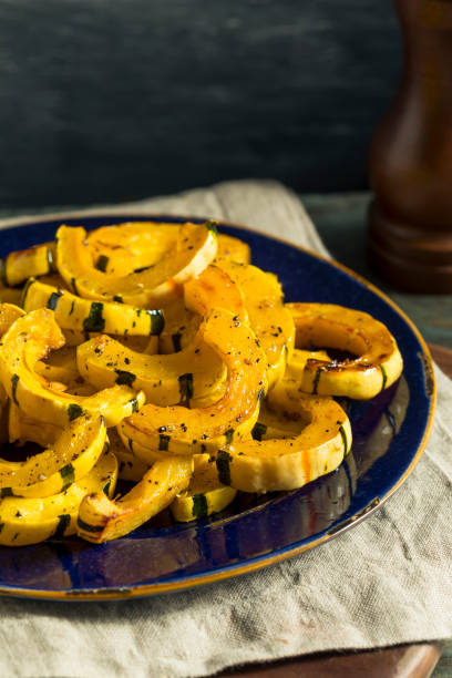 istock Homemade Roasted Delicata Squash 844638800