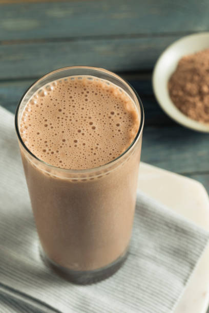 istock Healthy Homemade Chocolate Protein Shake 844643702