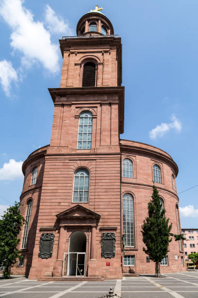 istock famous Paulskirche in Frankfurt 844644242