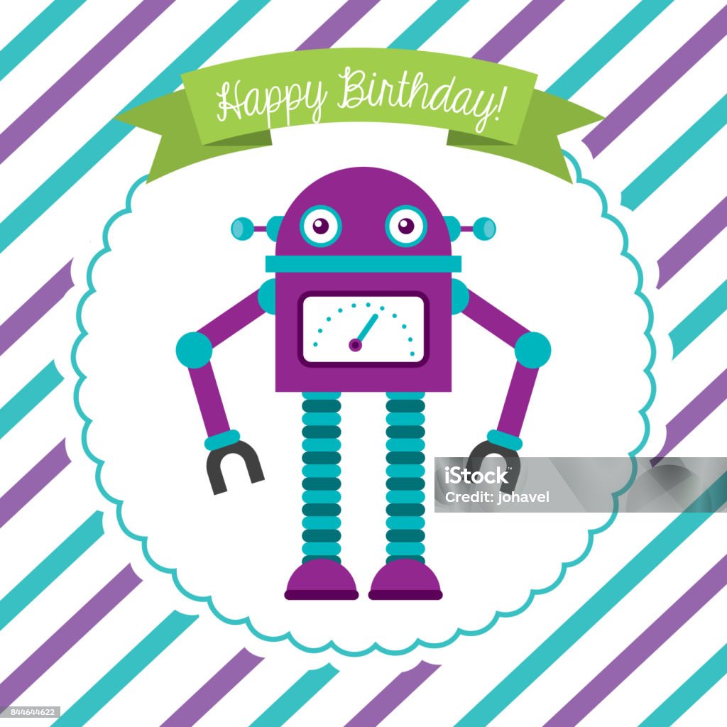 happy birthday design happy birthday design, vector illustration eps10 graphic Animal stock vector