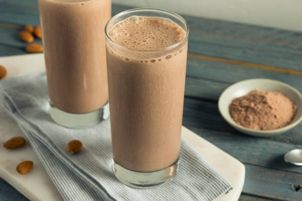 istock Healthy Homemade Chocolate Protein Shake 844647918