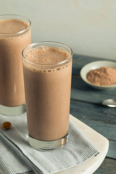 istock Healthy Homemade Chocolate Protein Shake 844661580