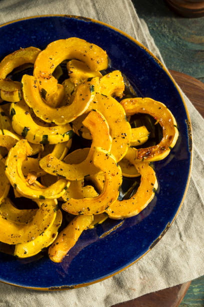 istock Homemade Roasted Delicata Squash 844662930