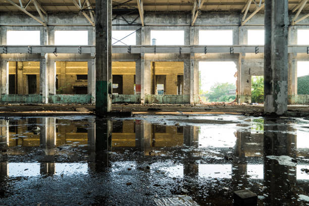 istock old factory buildings destroyed 844663662