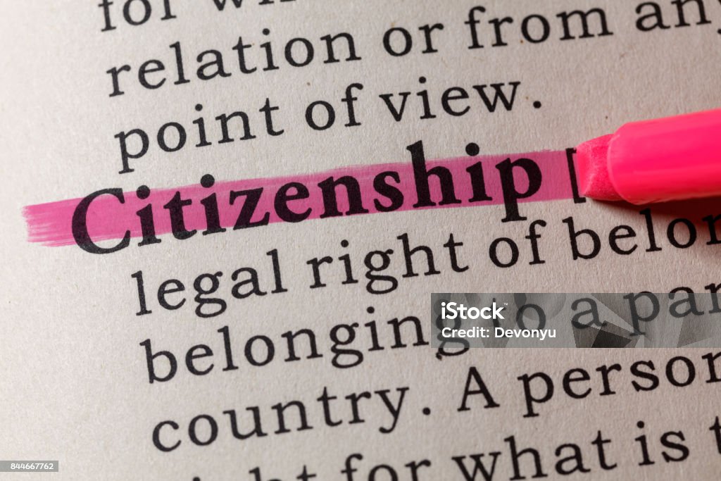 définition de la citoyenneté - Photo de Citoyenneté libre de droits