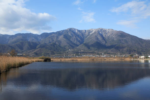 istock Maiko swamp and Mt. Hira series 844674756