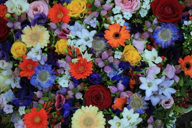 istock Colorful wedding flowers 844679102