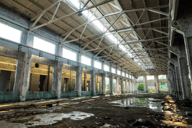 istock old factory buildings destroyed 844688704