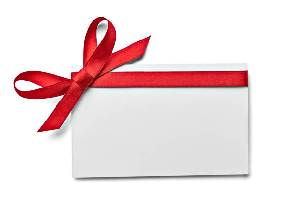 istock ribbon bow card note chirstmas celebration greeting 844694740