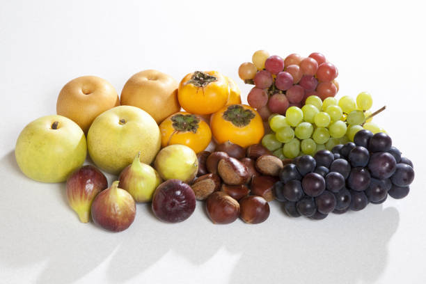istock Autumn fruits collection 844704222