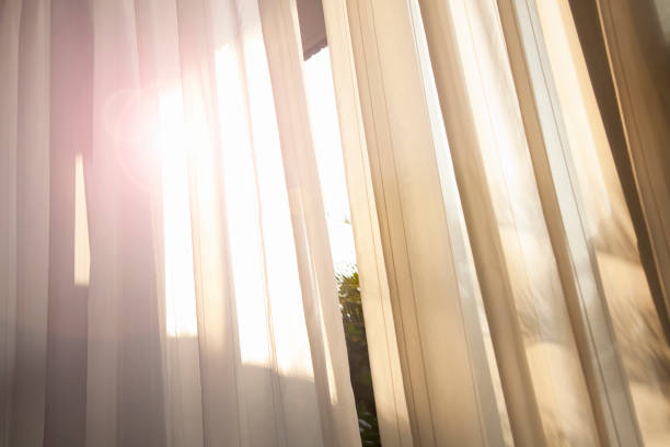 istock Light of the morning sun on the windowsill 844714786