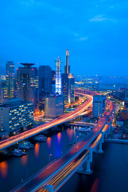 istock Night view of Kobe 844714948