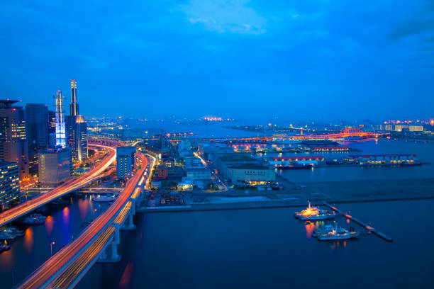 istock Night view of Kobe 844714966
