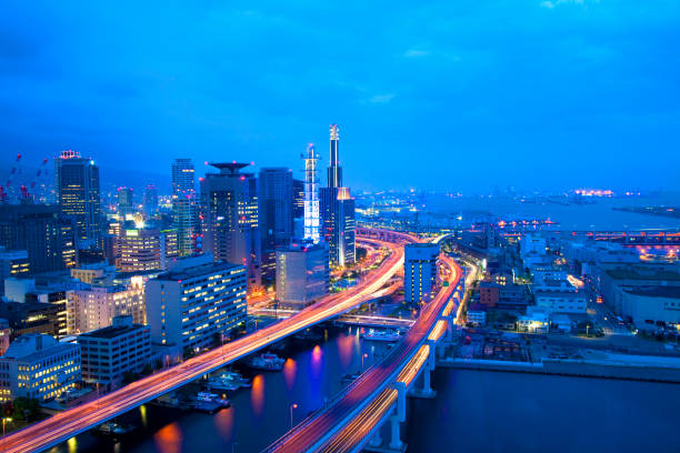 istock Night view of Kobe 844714994