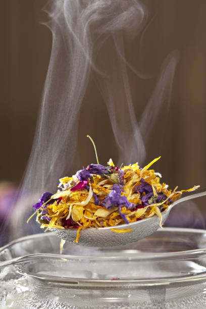 Herbal tea-making