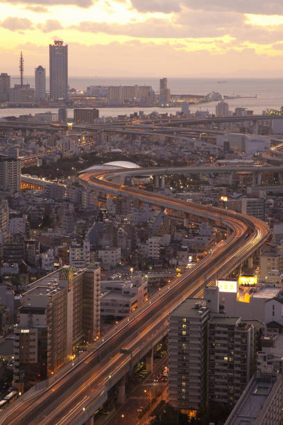 istock The streets of Osaka Bay area 844725204