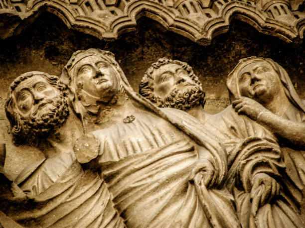 Medieval exterior architecture of Sevilla Cathedral, Spain