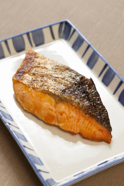 istock Baked salmon fillets 844731944