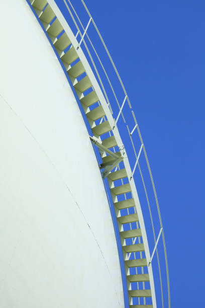 istock Gas and maintenance stairs 844736370