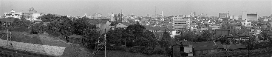 City bird's eye view Aoyama, Harajuku, Shibuya