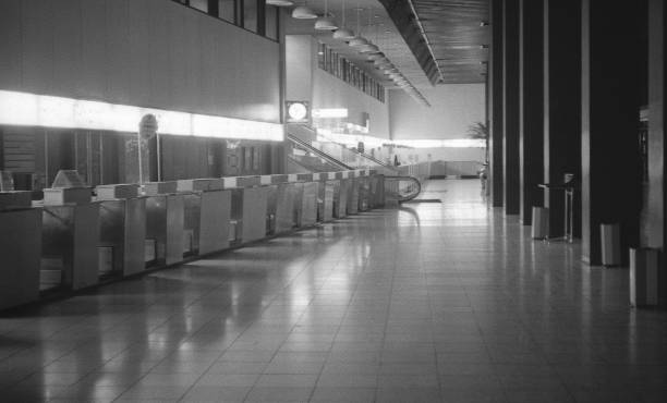 istock Late night Haneda Airport 844780088